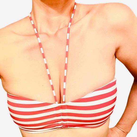 RYGY SPORT Red Strip Bikini Set - Picture 6 of 9